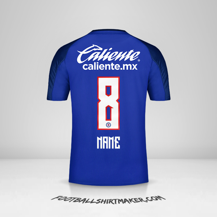 Jersey Cruz Azul 2019/20 -  name - 8