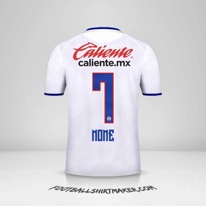 Maglia Cruz Azul 2019/20 Seconda -  nome - 7