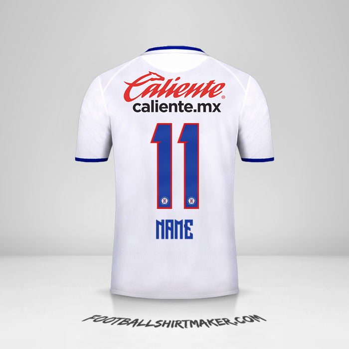 Trikot Cruz Azul 2019/20 Auswärts -  name - 11