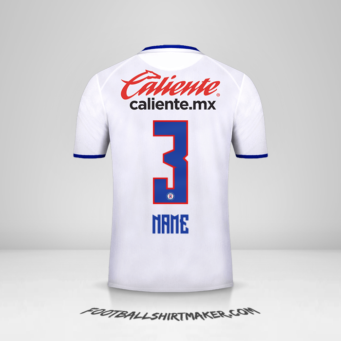 Trikot Cruz Azul 2019/20 Auswärts -  name - 3