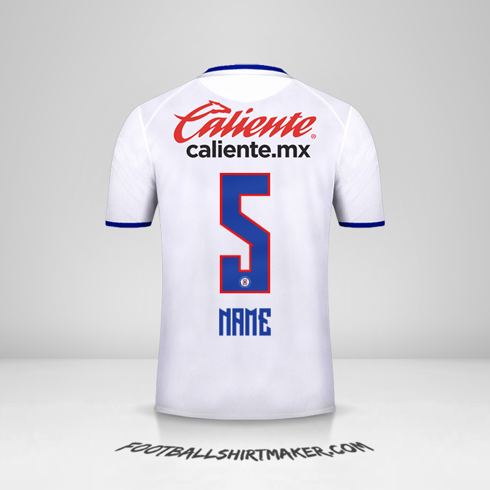 Trikot Cruz Azul 2019/20 Auswärts -  name - 5