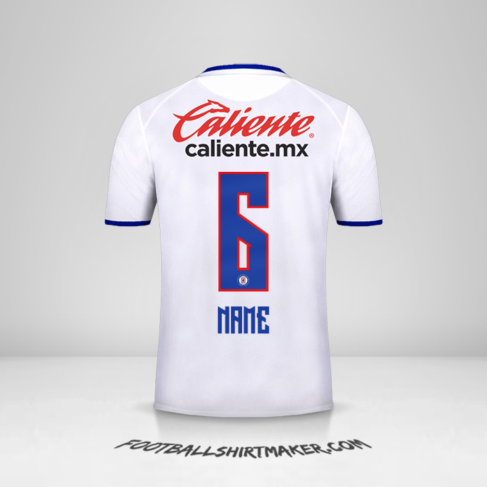 Trikot Cruz Azul 2019/20 Auswärts -  name - 6