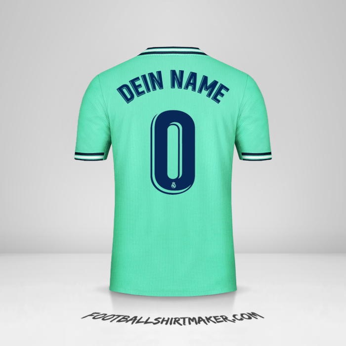 Trikot Real Madrid CF 2019/20 III -  dein name - 0