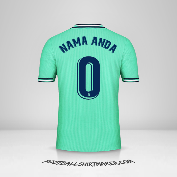 Jersey Real Madrid CF 2019/20 III -  nama anda - 0