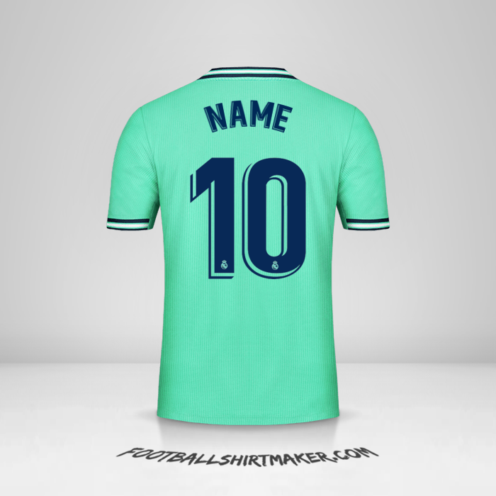 Shirt Real Madrid CF 2019/20 Third -  name - 10