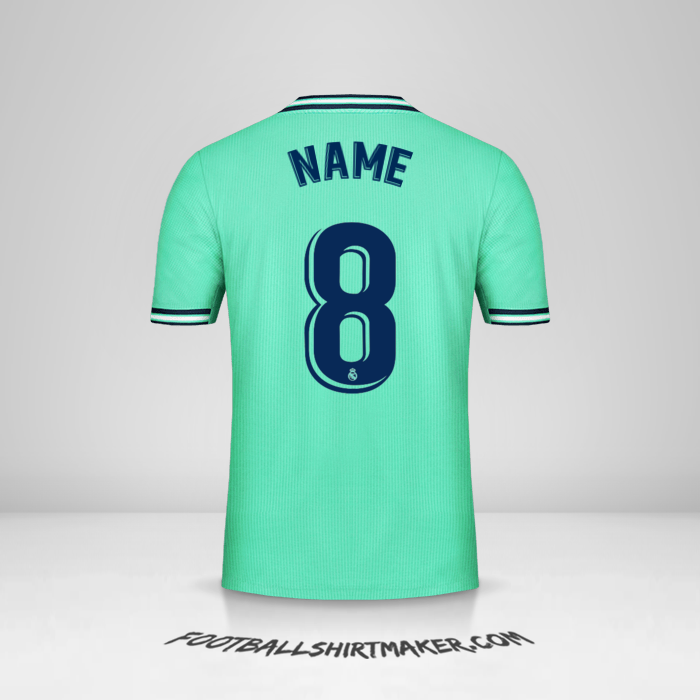 Shirt Real Madrid CF 2019/20 Third -  name - 8