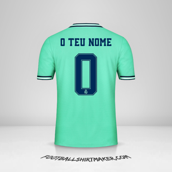 Camisola Real Madrid CF Cup 2019/20 III -  o teu nome - 0
