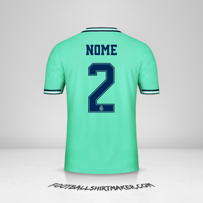 Maglia Real Madrid CF Cup 2019/20 Terza -  nome - 2