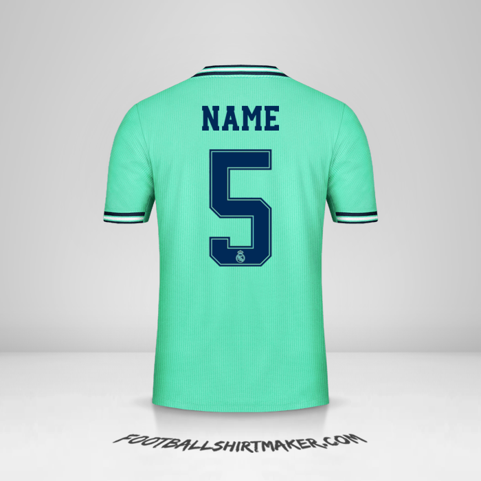 Shirt Real Madrid CF Cup 2019/20 Third -  name - 5