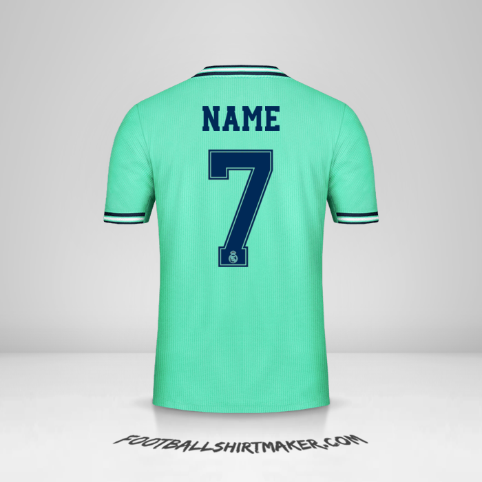 Shirt Real Madrid CF Cup 2019/20 Third -  name - 7