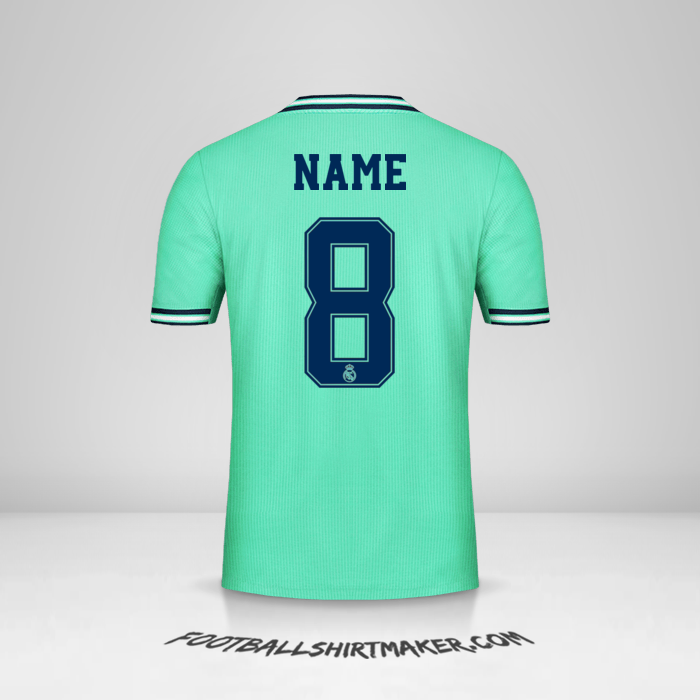 Jersey Real Madrid CF Cup 2019/20 Third -  name - 8