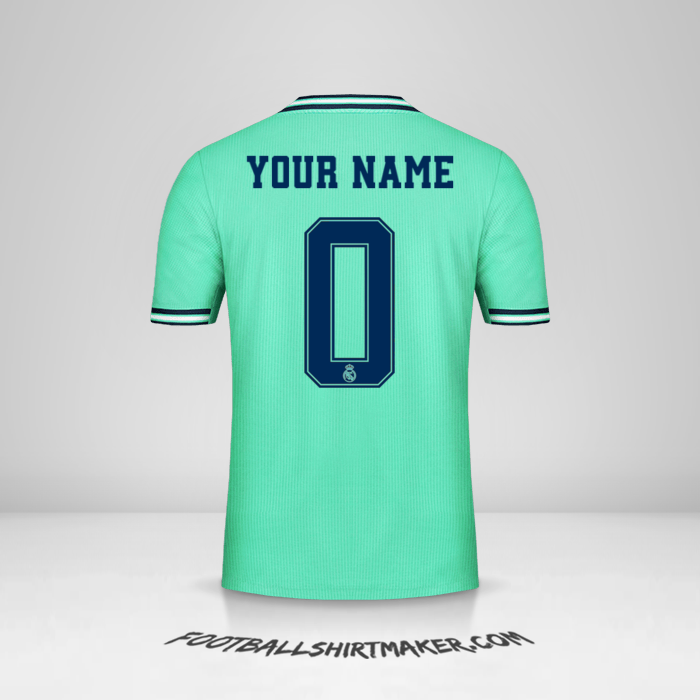 Jersey Real Madrid CF Cup 2019/20 III -  your name - 0