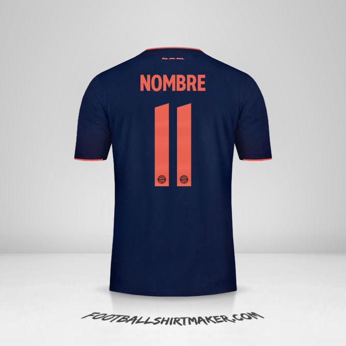 Camiseta FC Bayern Munchen UCL 2019/20 -  nombre - 11