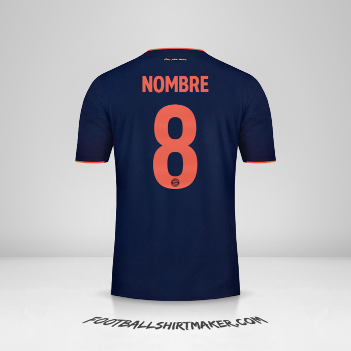 Camiseta FC Bayern Munchen UCL 2019/20 -  nombre - 8