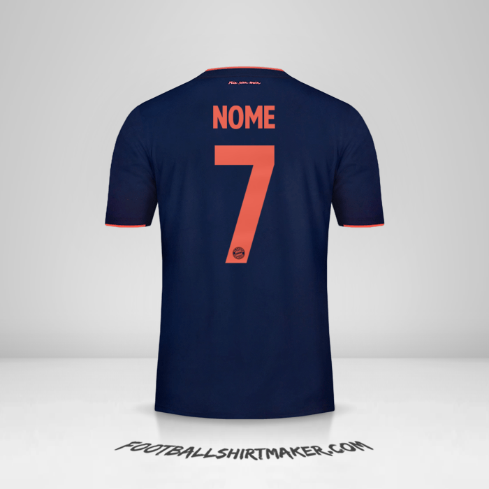 Maglia FC Bayern Munchen UCL 2019/20 -  nome - 7