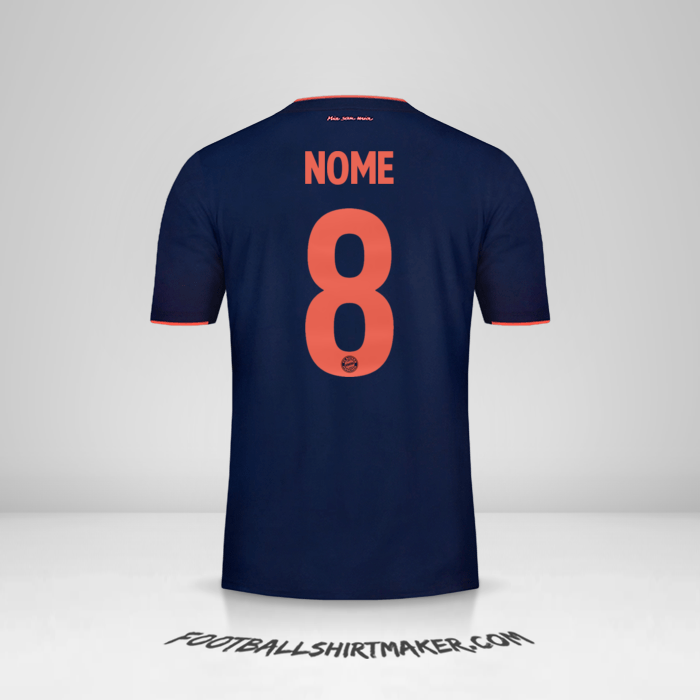 Camisola FC Bayern Munchen UCL 2019/20 -  nome - 8