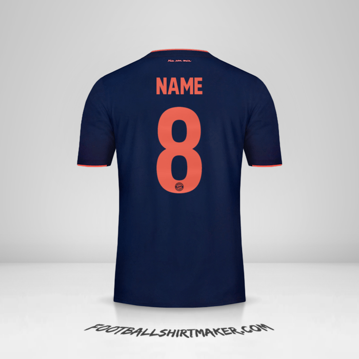 Shirt FC Bayern Munchen UCL 2019/20 -  name - 8