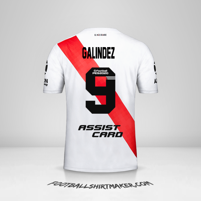 Camiseta River Plate 2019/20 -  galindez  - 9