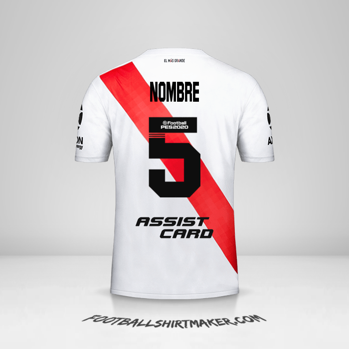 Camiseta River Plate 2019/20 -  nombre - 5