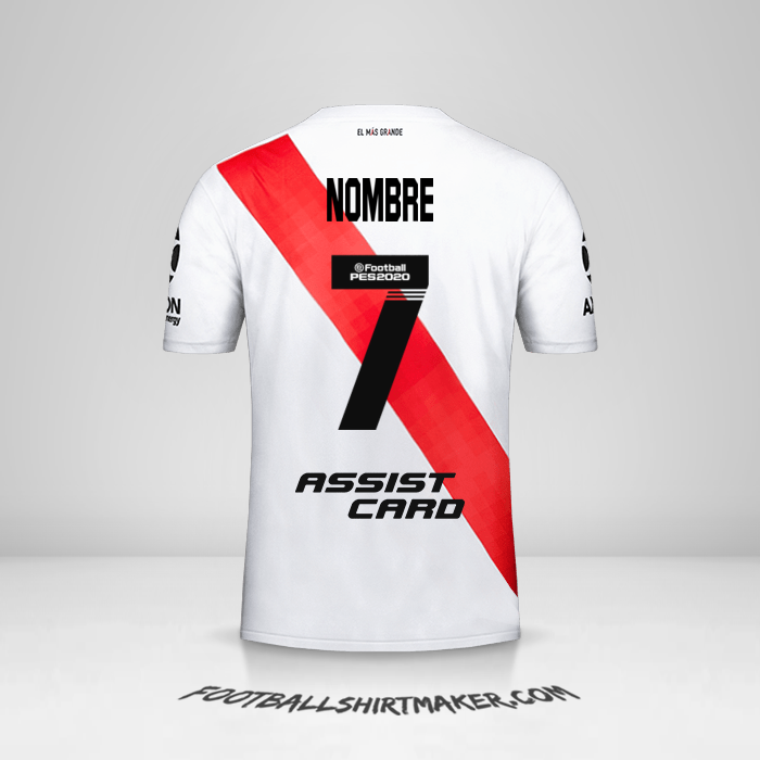 Camiseta River Plate 2019/20 -  nombre - 7