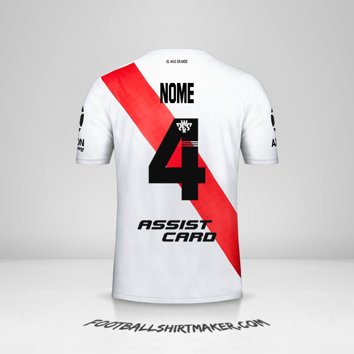 Camisa River Plate 2019/20 -  nome - 4