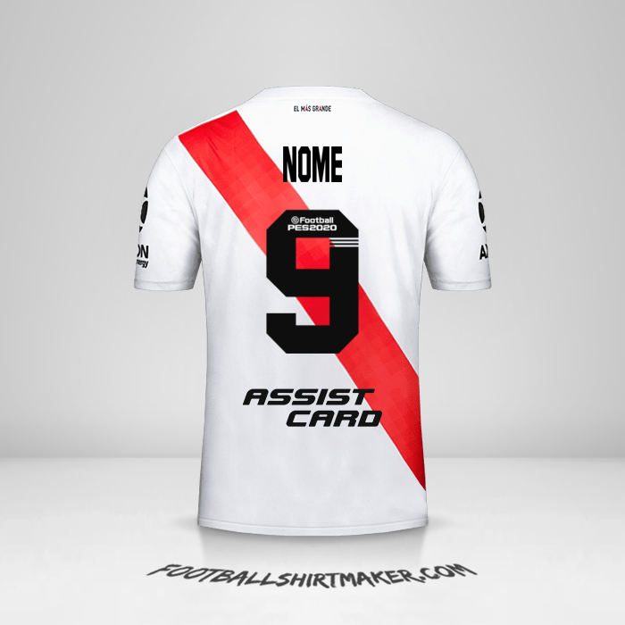 Camisa River Plate 2019/20 -  nome - 9