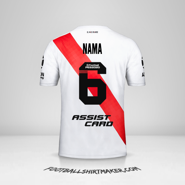 Jersey River Plate 2019/20 -  nama - 6