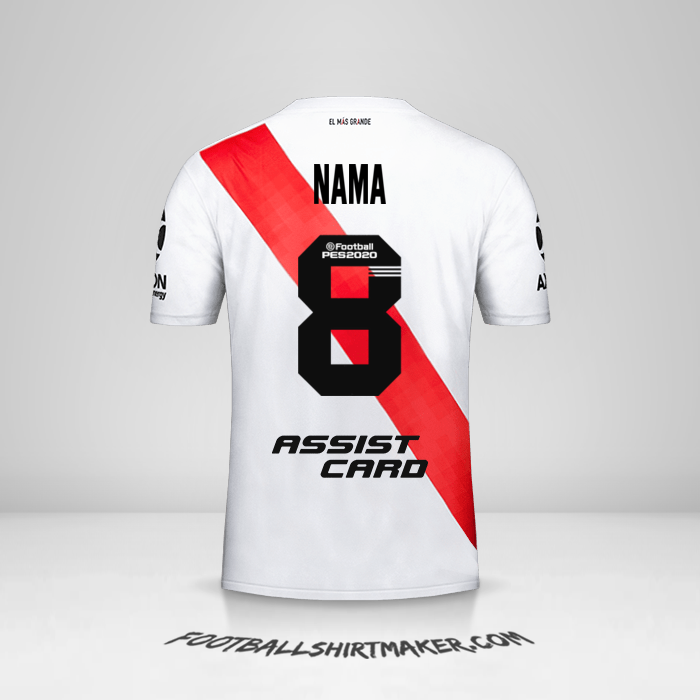 Jersey River Plate 2019/20 -  nama - 8