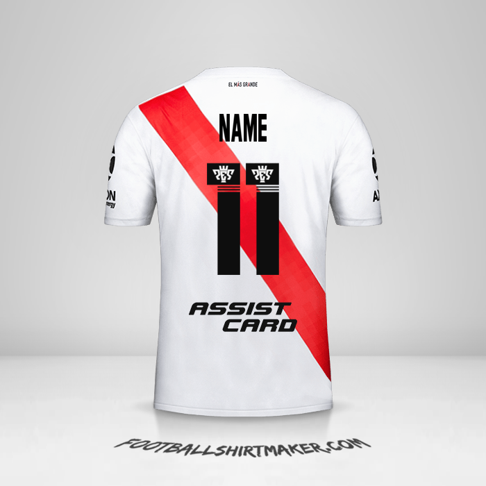 Jersey River Plate 2019/20 -  name - 11