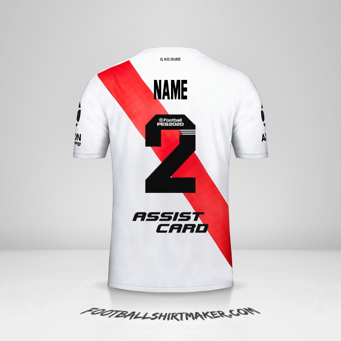Trikot River Plate 2019/20 -  name - 2