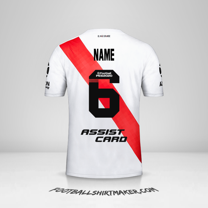 Shirt River Plate 2019/20 -  name - 6