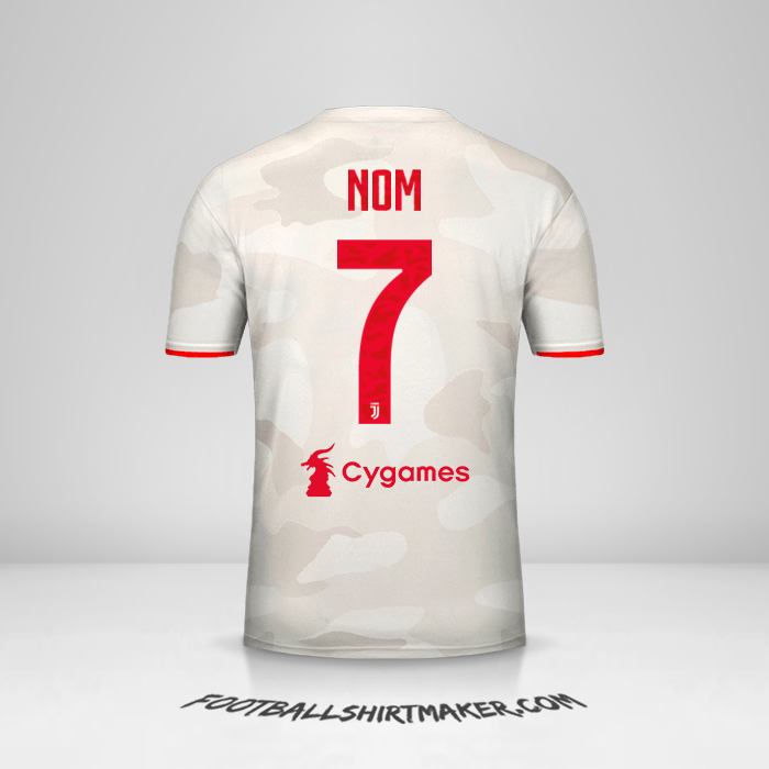 Maillot Juventus FC 2019/20 Extérieur -  nom - 7