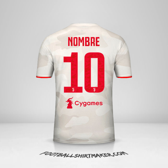 Jersey Juventus FC 2019/20 Visita -  nombre - 10