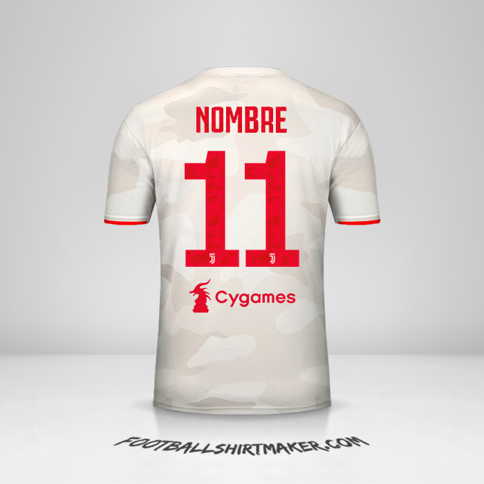 Jersey Juventus FC 2019/20 Visita -  nombre - 11