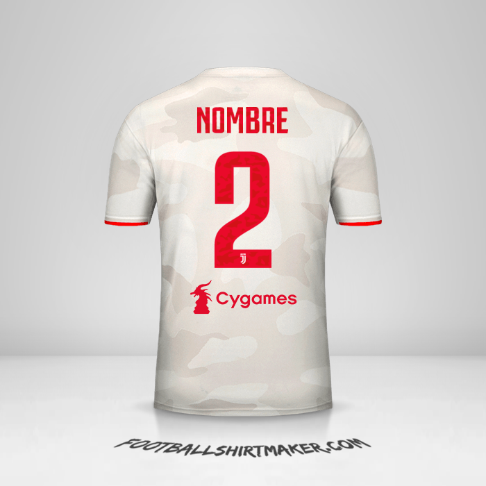 Camiseta Juventus FC 2019/20 Visita -  nombre - 2