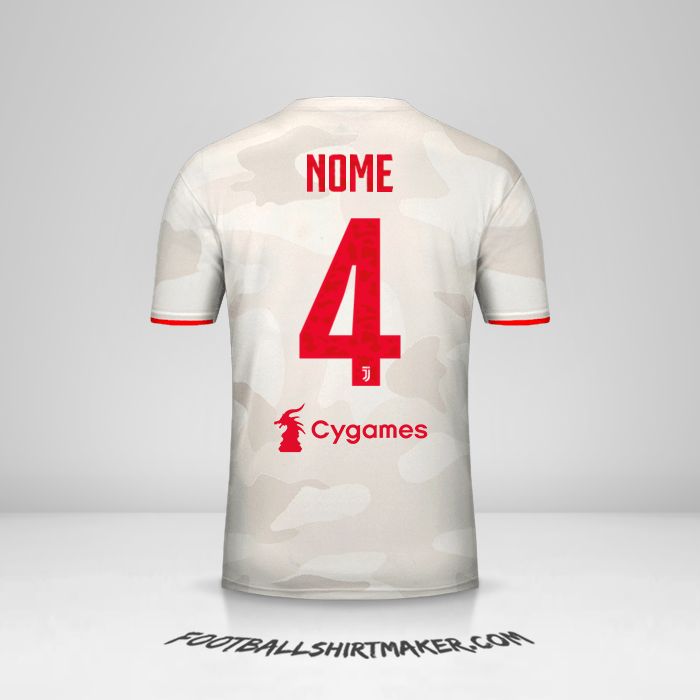 Camisola Juventus FC 2019/20 Alternativa -  nome - 4