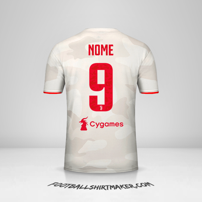 Camisola Juventus FC 2019/20 Alternativa -  nome - 9