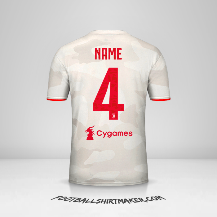 Trikot Juventus FC 2019/20 Auswärts -  name - 4