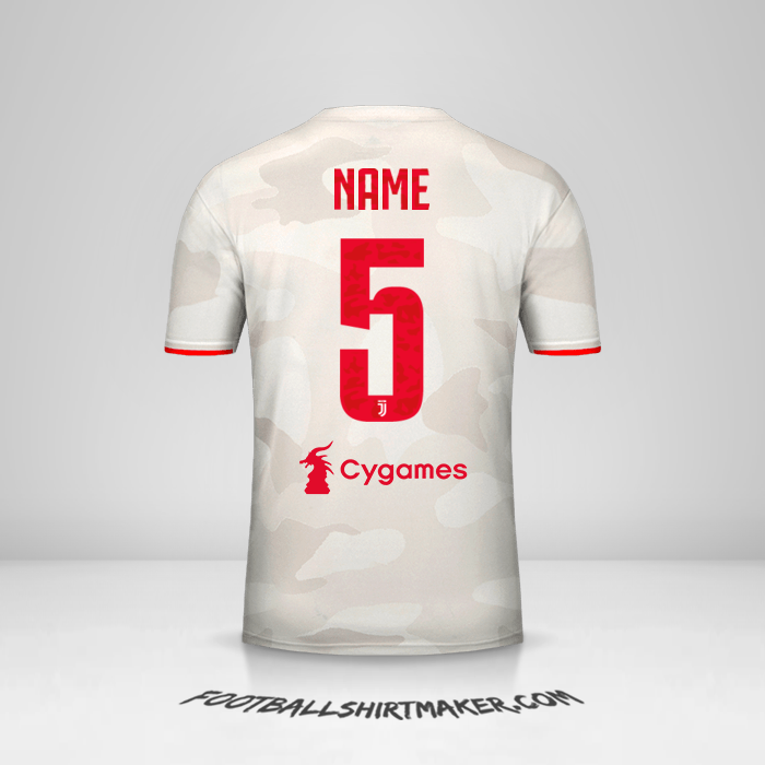 Trikot Juventus FC 2019/20 Auswärts -  name - 5