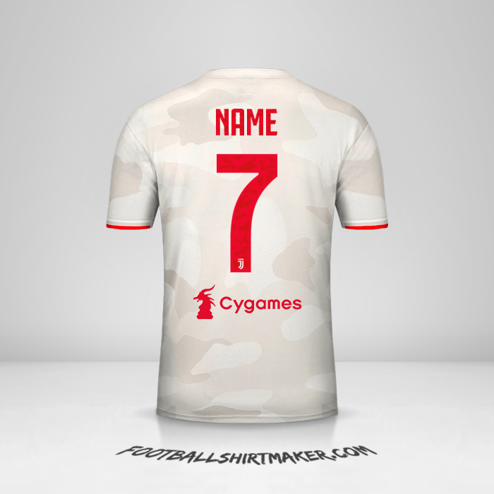 Trikot Juventus FC 2019/20 Auswärts -  name - 7