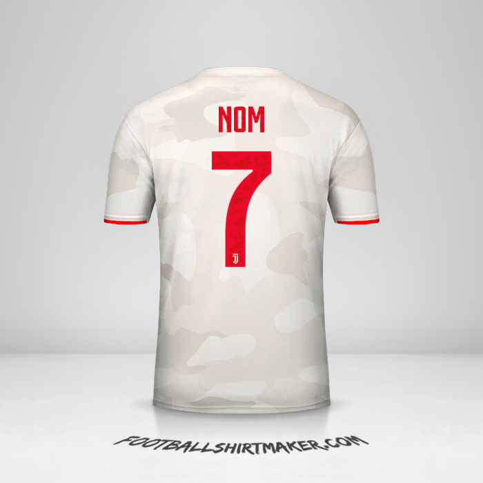 Maillot Juventus FC Cup 2019/20 Extérieur -  nom - 7