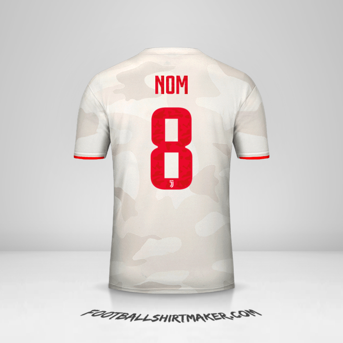 Maillot Juventus FC Cup 2019/20 Extérieur -  nom - 8