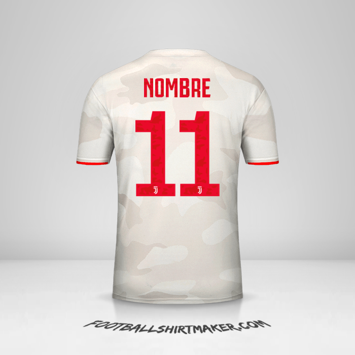 Camiseta Juventus FC Cup 2019/20 Visita -  nombre - 11