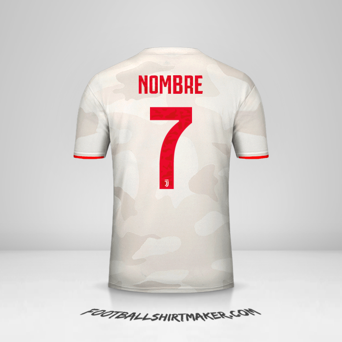 Camiseta Juventus FC Cup 2019/20 Visita -  nombre - 7