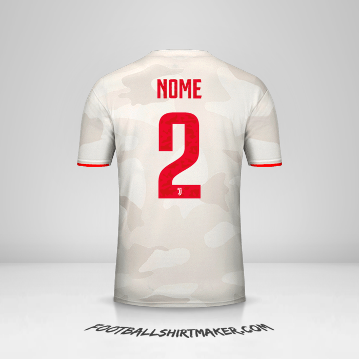Camisola Juventus FC Cup 2019/20 Alternativa -  nome - 2