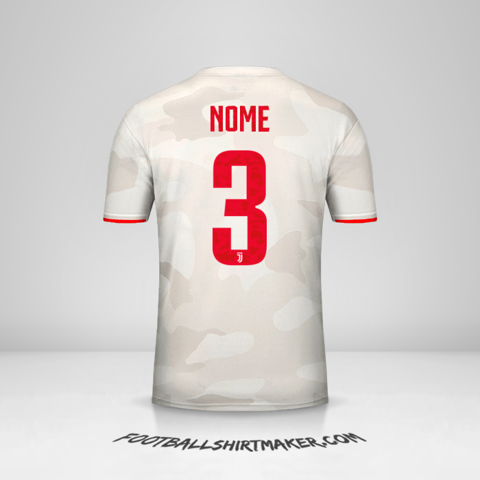Maglia Juventus FC Cup 2019/20 Seconda -  nome - 3