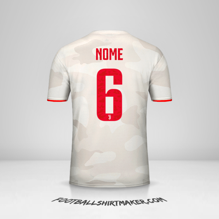 Camisa Juventus FC Cup 2019/20 Alternativa -  nome - 6