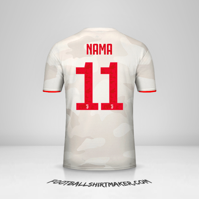 Jersey Juventus FC Cup 2019/20 Alternatif -  nama - 11