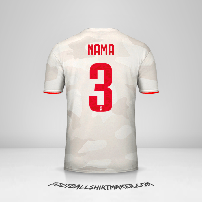 Jersey Juventus FC Cup 2019/20 Alternatif -  nama - 3