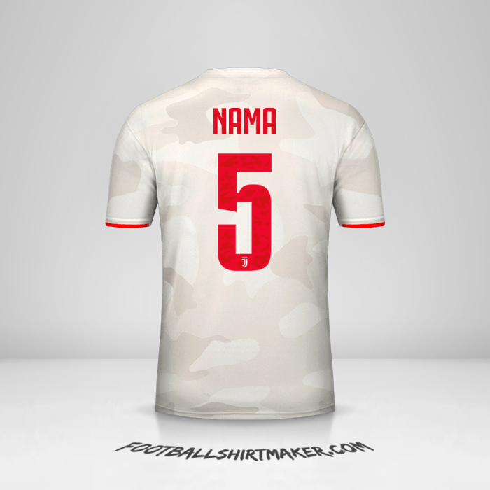 Jersey Juventus FC Cup 2019/20 Alternatif -  nama - 5